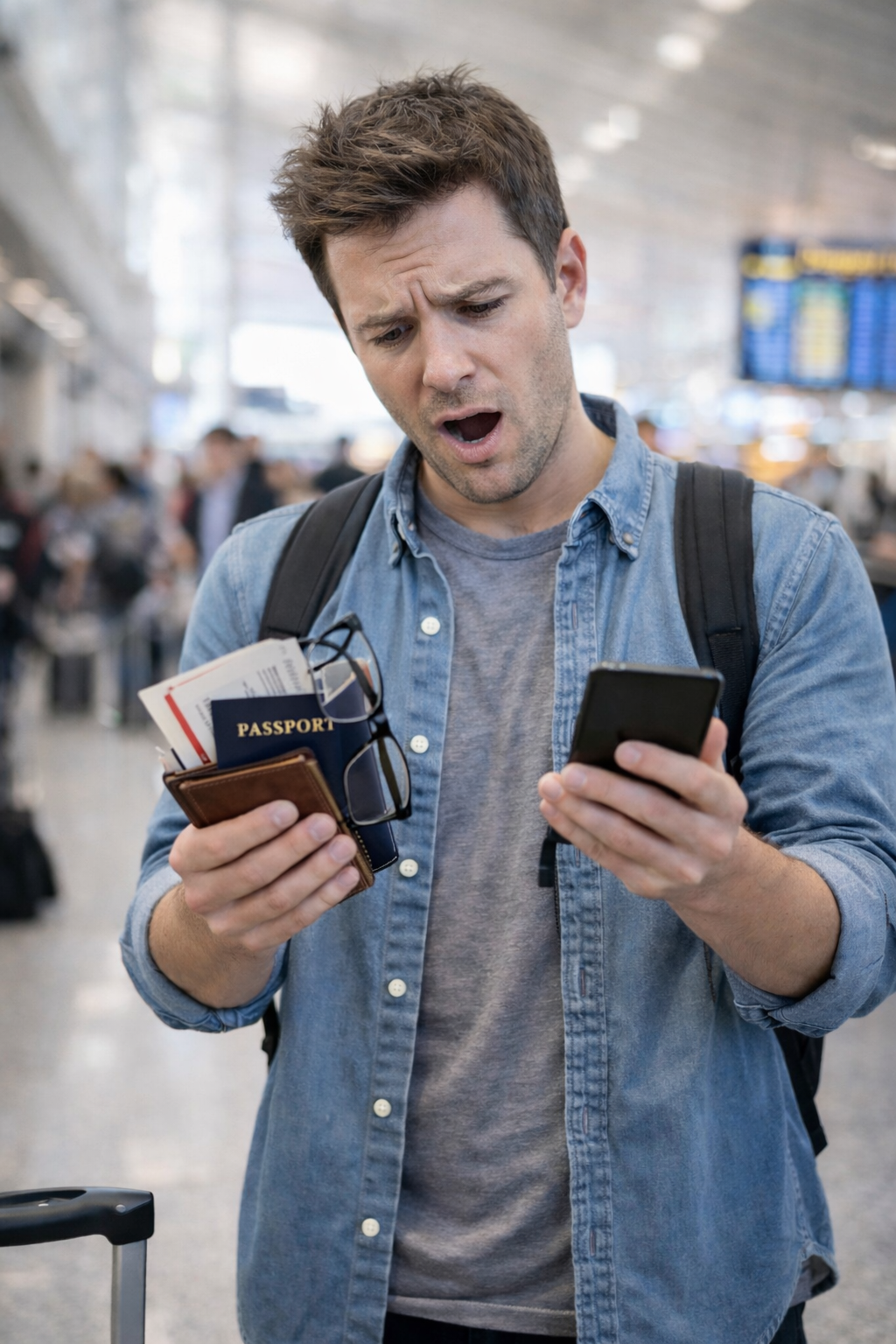 Travel Neck Wallet (#069)