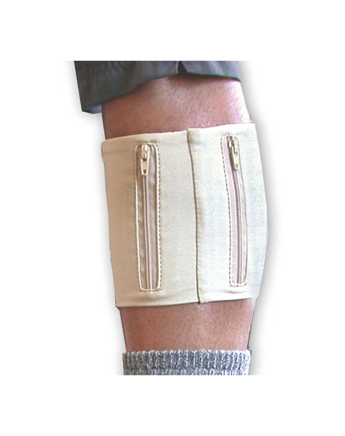 Leg Wallet - Tan (#065) Keep valuables hidden under your pant leg