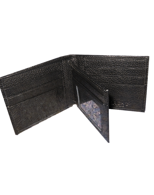 Bi Fold Leather Wallet. (#104) Protects against electronic pickpocketing. - En Route Travelware