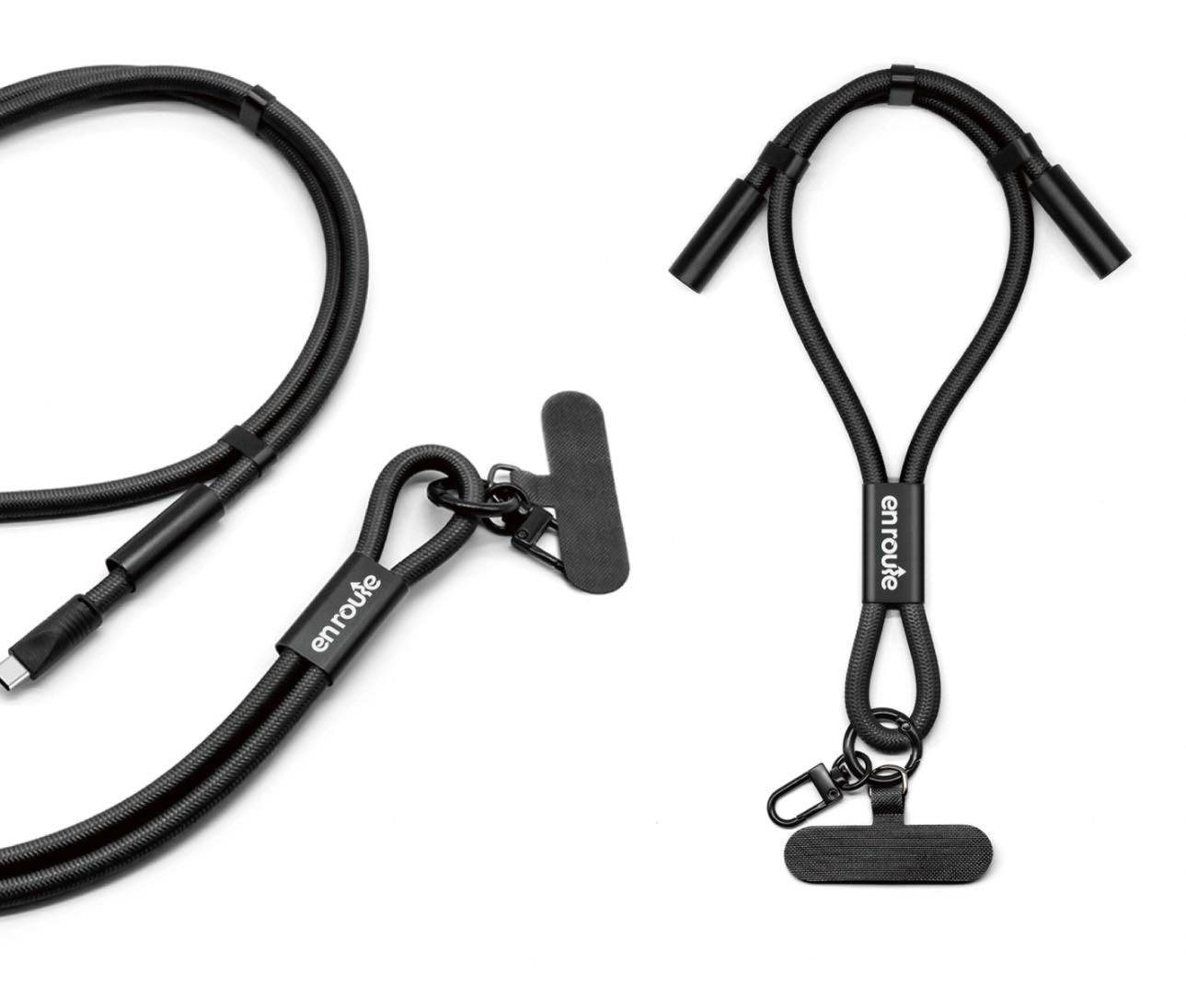Anti-theft power cord locking wristlet