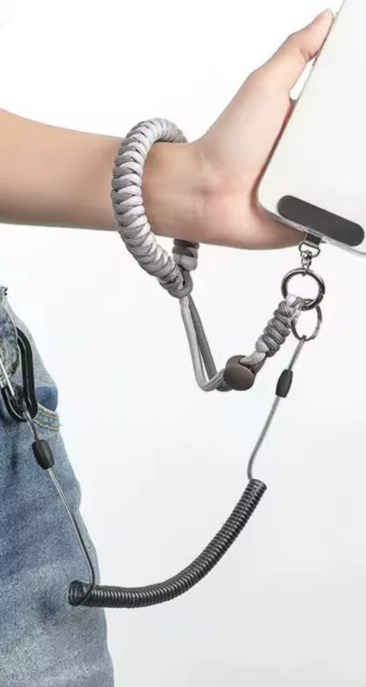 Anti-theft phone wristlet and body tether.