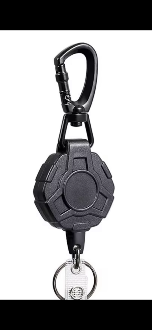 Retractable Steel Phone Tether. Attach your phone to you or lose it.