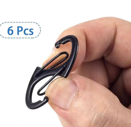 Anti-theft zipper clips.  Lock your zippers together to prevent theft.