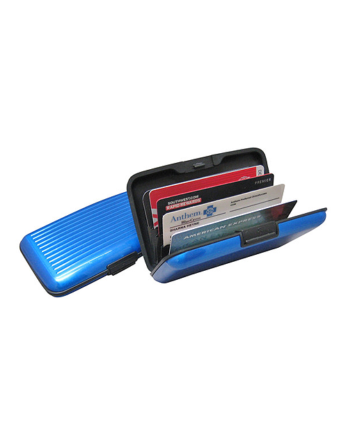 Aluminum Travel Wallet (#179) Protect against electronic theft - En Route Travelware 