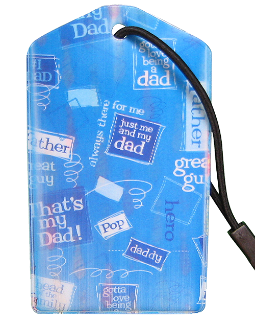 z Luggage Tag: Dad - En Route Travelware
