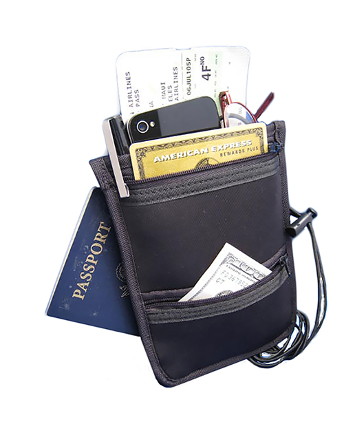 Travel Neck Wallet  (#069) - En Route Travelware 