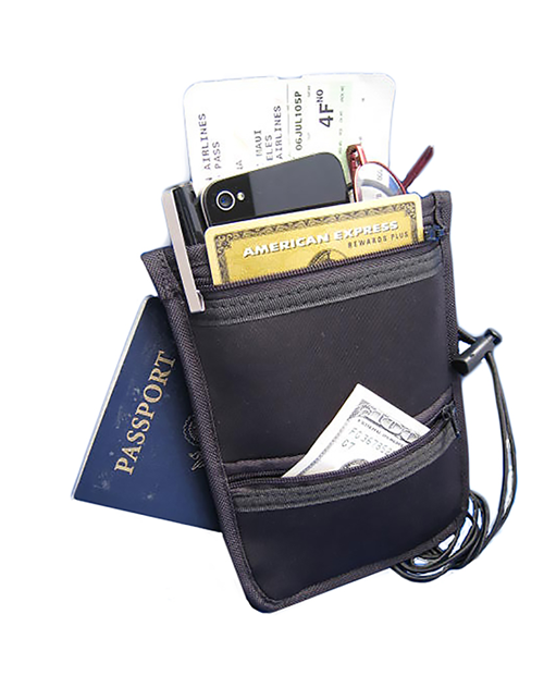 Travel Neck Wallet (#069) - En Route Travelware