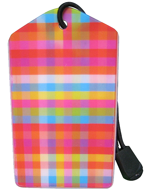 z Luggage Tag: Happy Stripes - En Route Travelware 