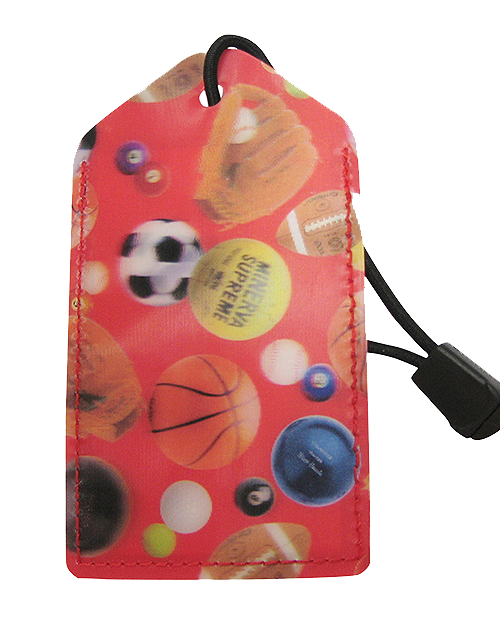 z Luggage Tag: Sports-Balls - En Route Travelware 